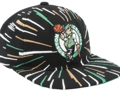 Snapback-Mitchell & Ness Boston Celtics Burst Deadstock Snapback - Black
