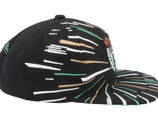 Snapback-Mitchell & Ness Boston Celtics Burst Deadstock Snapback - Black