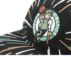 Snapback-Mitchell & Ness Boston Celtics Burst Deadstock Snapback - Black