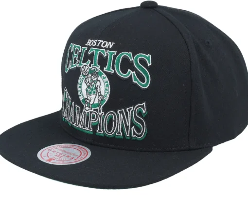 Sale Mitchell & Ness Boston Celtics Champions Era Hwc Black Snapback -
