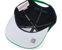 Snapback-Mitchell & Ness Boston Celtics Cross Check /Green Snapback - Black