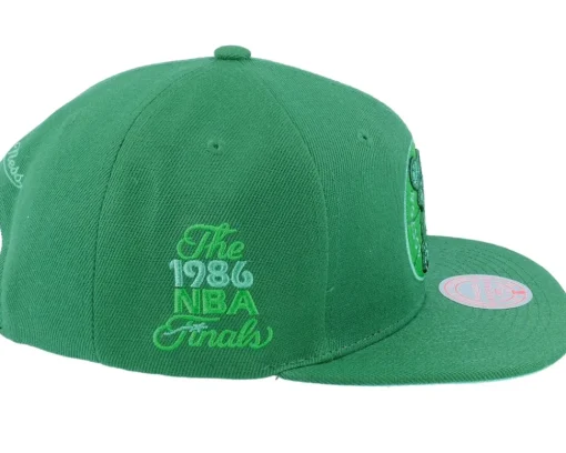 Snapback-Mitchell & Ness Boston Celtics Monochromatic Snapback - Green