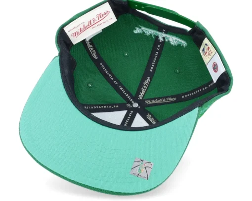 Snapback-Mitchell & Ness Boston Celtics Monochromatic Snapback - Green