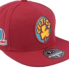 New Mitchell & Ness Boston Celtics Northern Lights Cardinal Fitted - Red