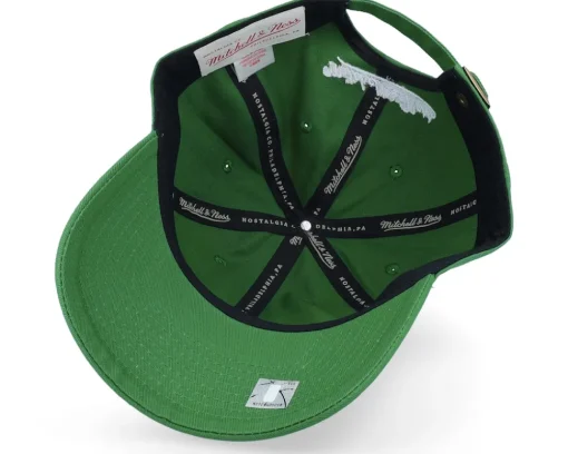 Dad Cap-Mitchell & Ness Boston Celtics Team Ground 2.0 Green Dad Cap -