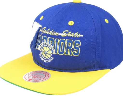 Snapback-Mitchell & Ness Boston Celtics Varsity Letter /Yellow Snapback - Green