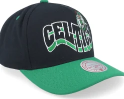 Adjustable-Mitchell & Ness Boston Celtics Wavy Pro /Green Adjustable - Black