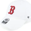Adjustable-47 Brand Boston Red Sox Boston Red Sox 2 Tone Clean Up White Adjustable -