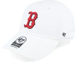 Adjustable-47 Brand Boston Red Sox Boston Red Sox 2 Tone Clean Up White Adjustable -