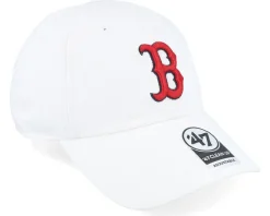 Adjustable-47 Brand Boston Red Sox Boston Red Sox 2 Tone Clean Up White Adjustable -