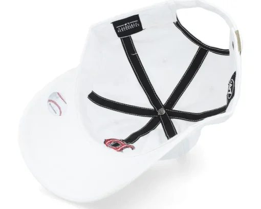 Adjustable-47 Brand Boston Red Sox Boston Red Sox 2 Tone Clean Up White Adjustable -