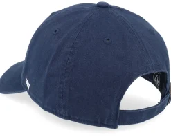 Dad Cap-47 Brand Boston Red Sox Clean Up Navy Dad Cap -