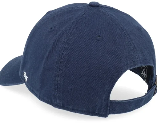 Dad Cap-47 Brand Boston Red Sox Clean Up Navy Dad Cap -