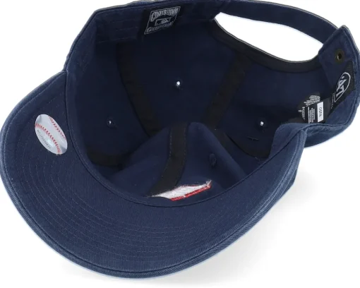 Dad Cap-47 Brand Boston Red Sox Clean Up Navy Dad Cap -