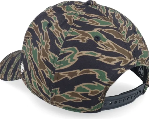 Adjustable-47 Brand Boston Red Sox Drop Zone Mvp Tiger Camo Adjustable -