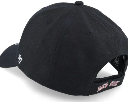 Adjustable-47 Brand Boston Red Sox Mvp Black/Red Adjustable -