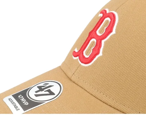 Adjustable-47 Brand Boston Red Sox Mvp Camel Adjustable - Beige