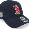 Adjustable-47 Brand Boston Red Sox Sure Shot Mvp Navy Adjustable -