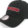 Dad Cap-Mitchell & Ness Bouble New York Black/Red Dad Cap -