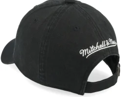 Dad Cap-Mitchell & Ness Bouble New York Black/Red Dad Cap -