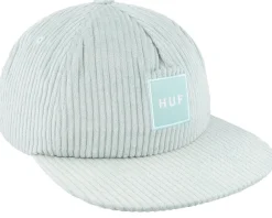 Snapback-HUF Box Logo Cord 5 Panel Hat Mint Strapback -