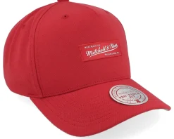Adjustable-Mitchell & Ness Branded Box Logo Pro Crown A-Frame Adjustable - Red