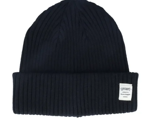 Cuff Beanies-Upfront Bridge Beanie Anthracite Cuff -