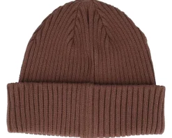 Short Beanies-Upfront Bridge Short Beanie - Brown