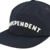 Best Independent Brigade Cap Black Strapback -