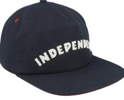 Best Independent Brigade Cap Black Strapback -