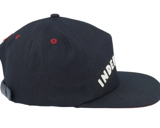 Best Independent Brigade Cap Black Strapback -