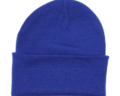 Clearance Beechfield Bright Royal Cuff Blank Beanie - Blue