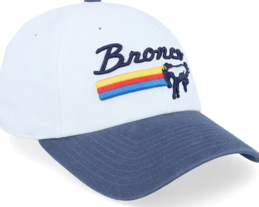 Dad Cap-American Needle Bronco Ballpark Classic Blue Dad Cap -