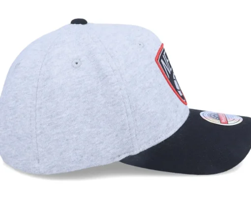 Adjustable-Mitchell & Ness Brooklyn Nets 186 Redline Grey/Black Adjustable -