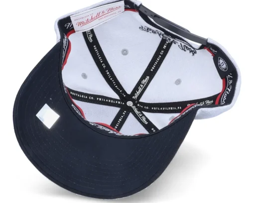Adjustable-Mitchell & Ness Brooklyn Nets 186 Redline Grey/Black Adjustable -