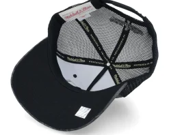 Trucker-Mitchell & Ness Brooklyn Nets Burnt Ends Trucker - Black
