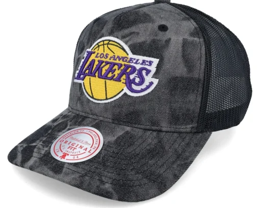 Trucker-Mitchell & Ness Brooklyn Nets Burnt Ends Trucker - Black