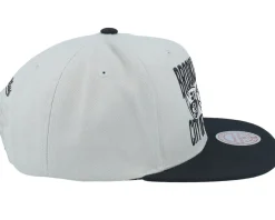Snapback-Mitchell & Ness Brooklyn Nets City Love Grey/Black Snapback -