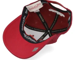 Adjustable-Mitchell & Ness Brooklyn Nets Classic Burgundy Adjustable - Red