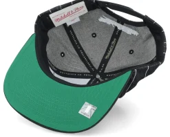 Snapback-Mitchell & Ness Brooklyn Nets Dem Stripes Black Snapback -