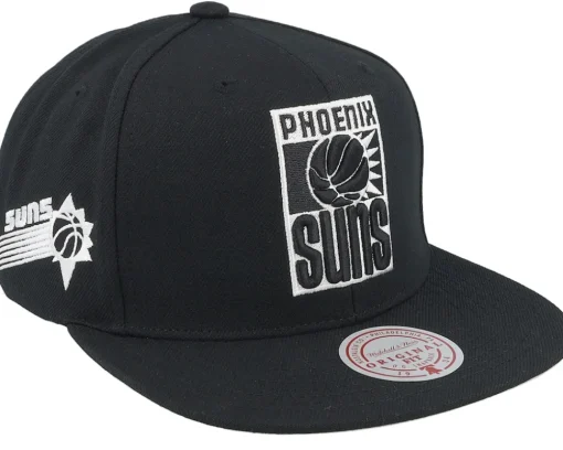 Snapback-Mitchell & Ness Brooklyn Nets Evergreen /White Snapback - Black