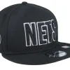 Sale Mitchell & Ness Brooklyn Nets 9FIFTY NBA Statement 22 Black Snapback -