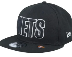 Sale Mitchell & Ness Brooklyn Nets 9FIFTY NBA Statement 22 Black Snapback -