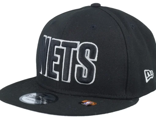 Sale Mitchell & Ness Brooklyn Nets 9FIFTY NBA Statement 22 Black Snapback -