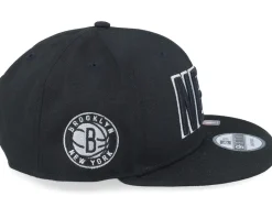 Sale Mitchell & Ness Brooklyn Nets 9FIFTY NBA Statement 22 Black Snapback -