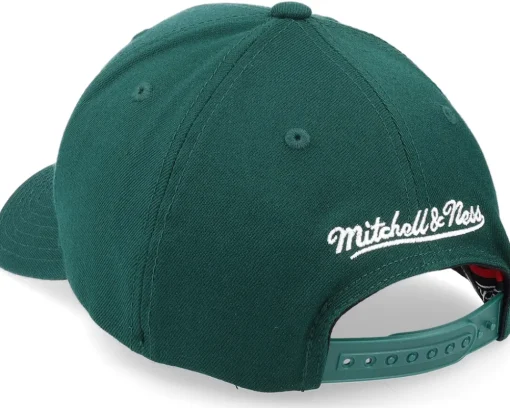 Adjustable-Mitchell & Ness Brooklyn Nets Green/Sand Classic Green Adjustable -