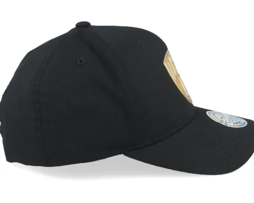 Adjustable-Mitchell & Ness Brooklyn Nets Metallic Weald Black Adjustable -