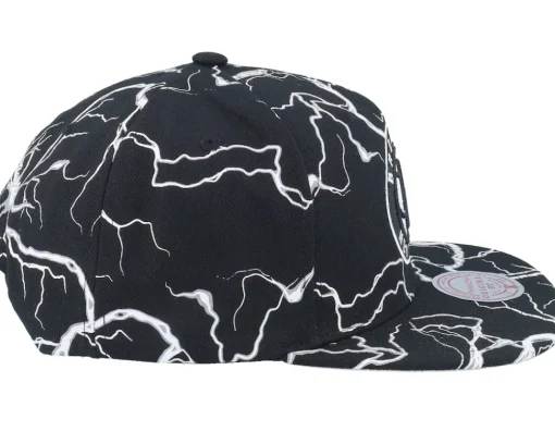 Sale Mitchell & Ness Brooklyn Nets Storm Season Snapback - Black