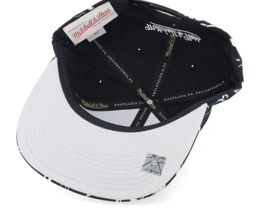Sale Mitchell & Ness Brooklyn Nets Storm Season Snapback - Black