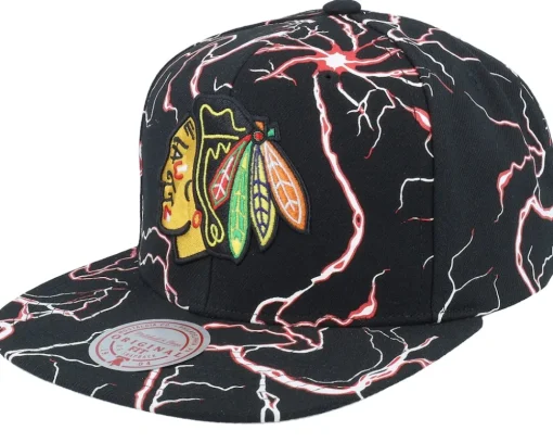 Sale Mitchell & Ness Brooklyn Nets Storm Season Snapback - Black